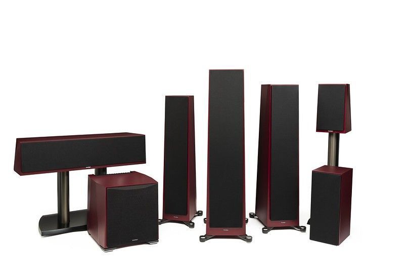 Paradigm Founder-41 120H (Hi-End гібридна акустика; полірований червоний, синій, графіт) 390787p фото