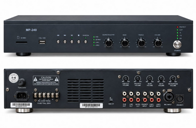 Усилитель 4х канальный Multi Room System MP-240 (4х 120Вт/8Ом; 240Вт/4Ом) 214263obrazec фото