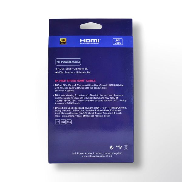 HDMI Silver Ultimate 8K 2.0m 379940 фото